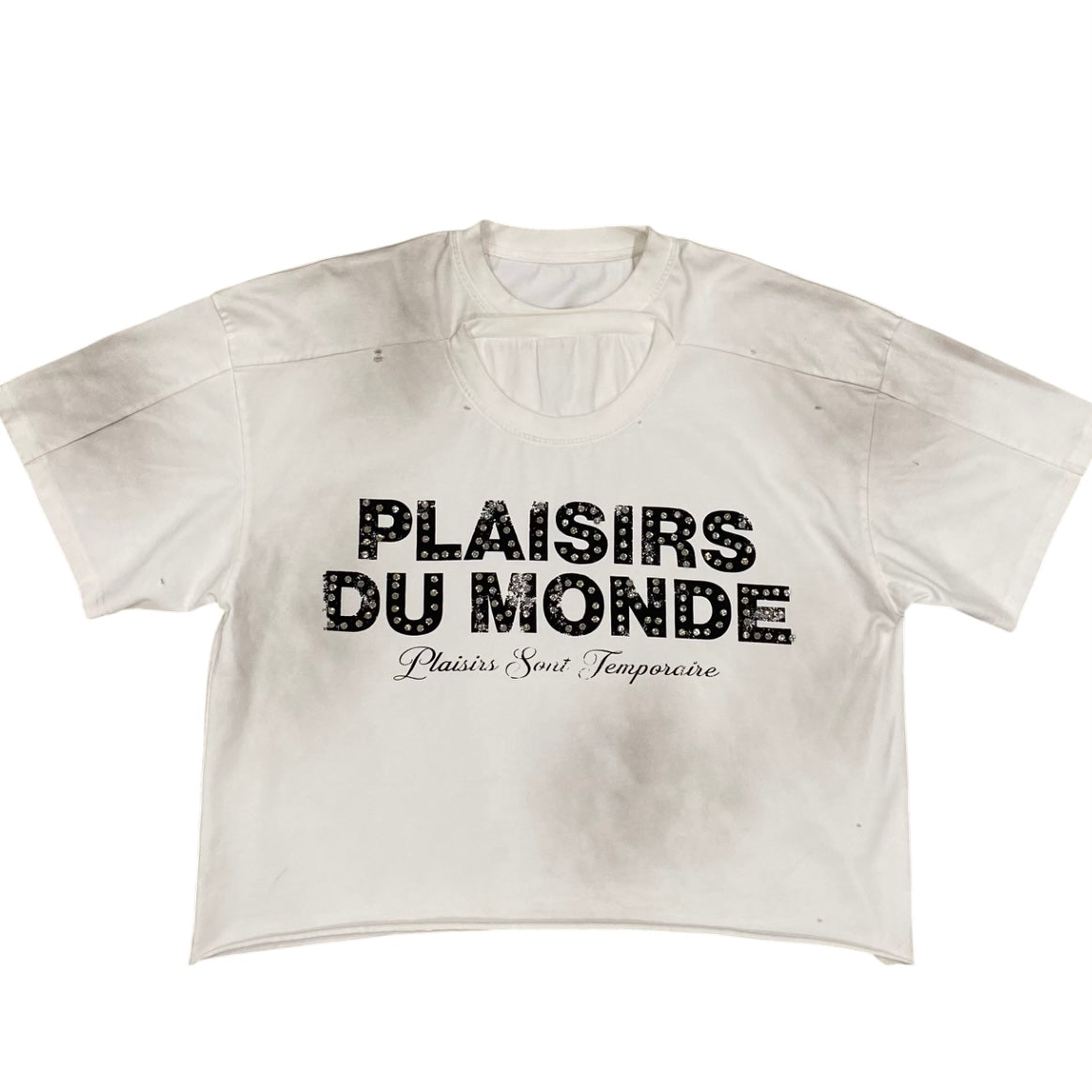 White gem tee