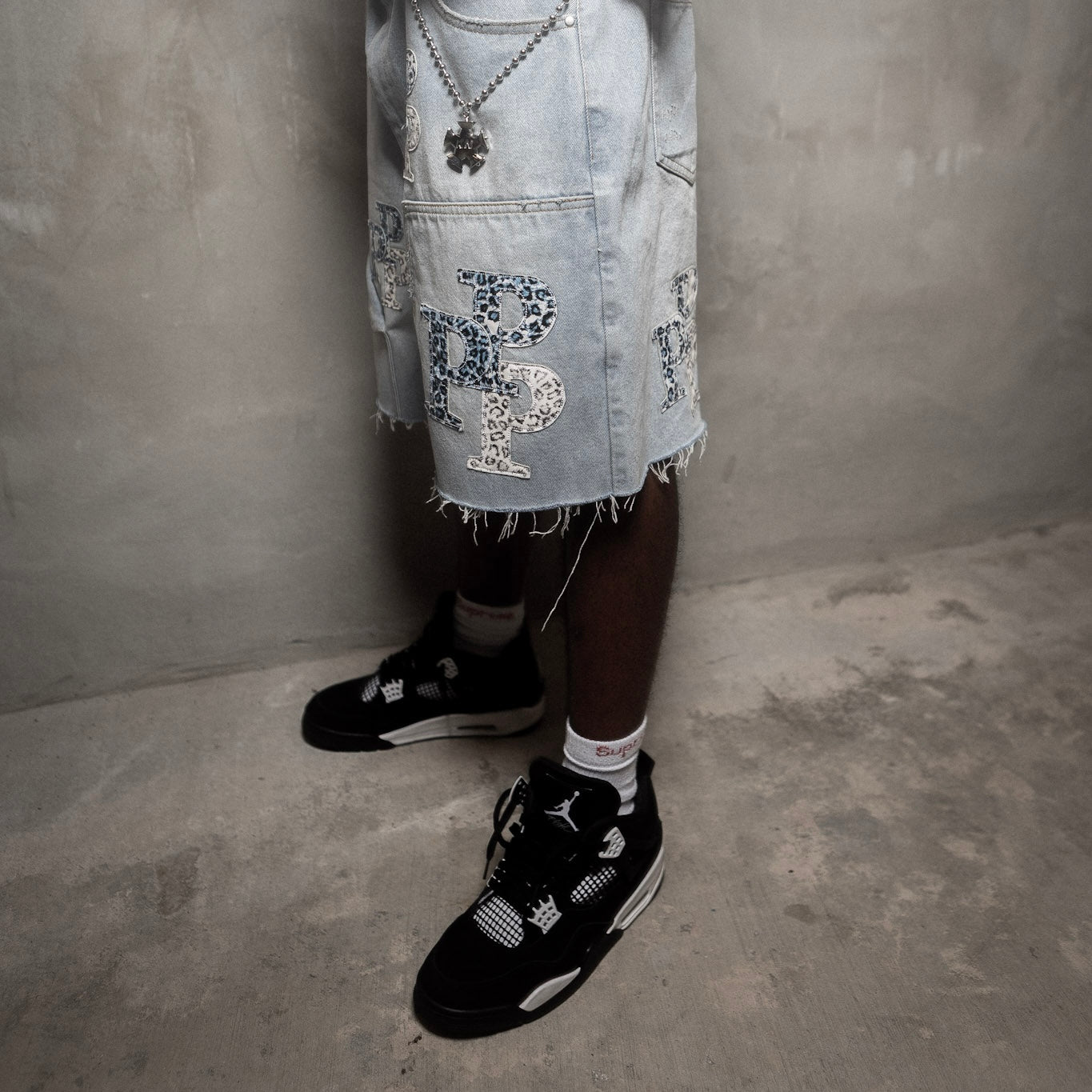 Light Blue LP Jorts