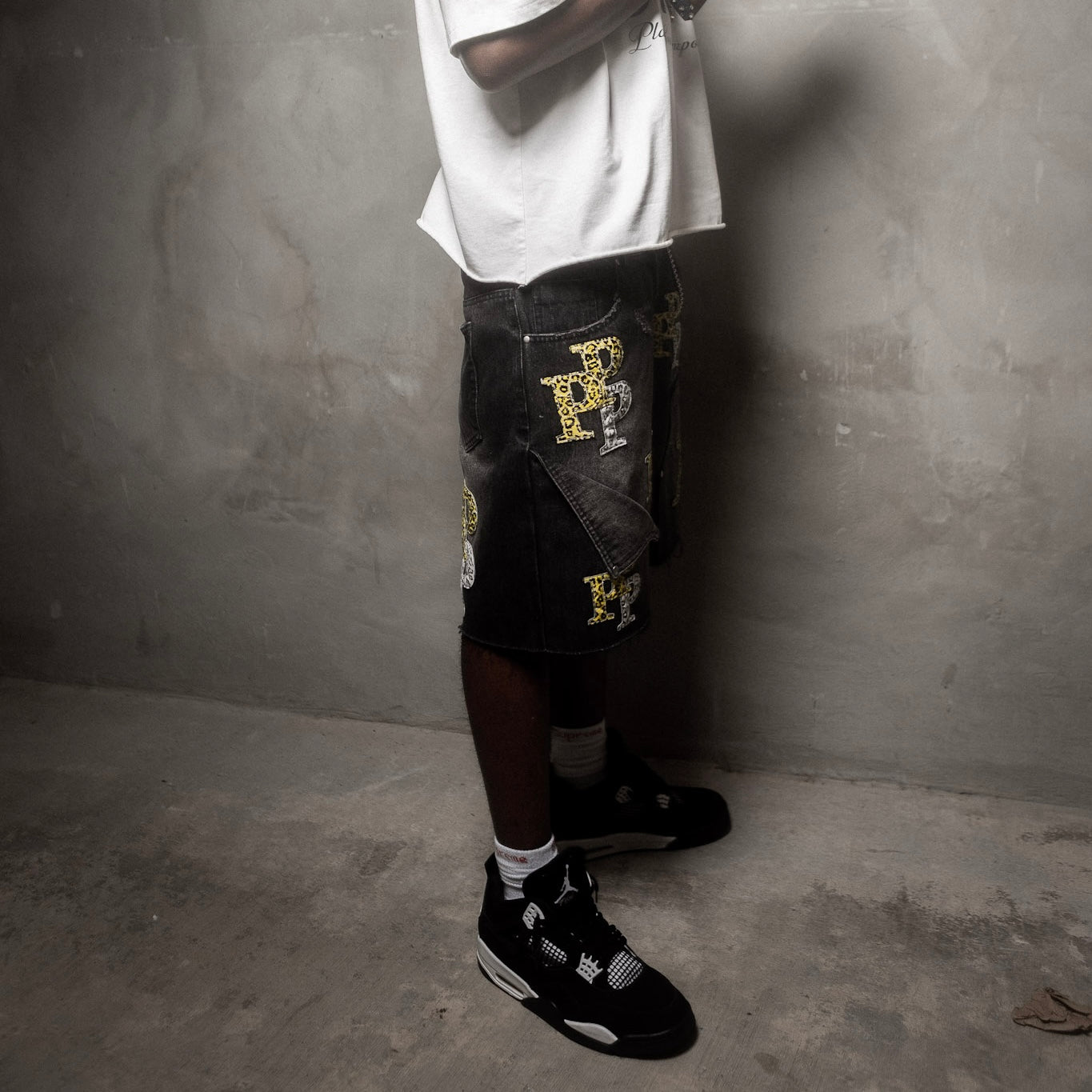 Black LP Jorts