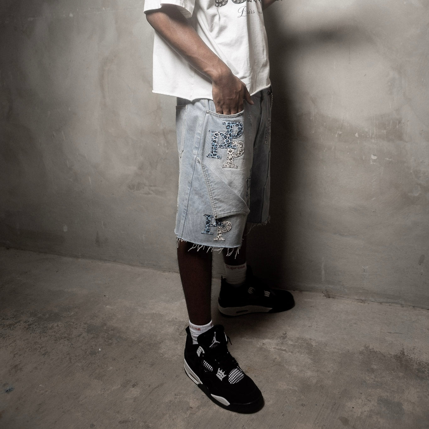 Light Blue LP Jorts