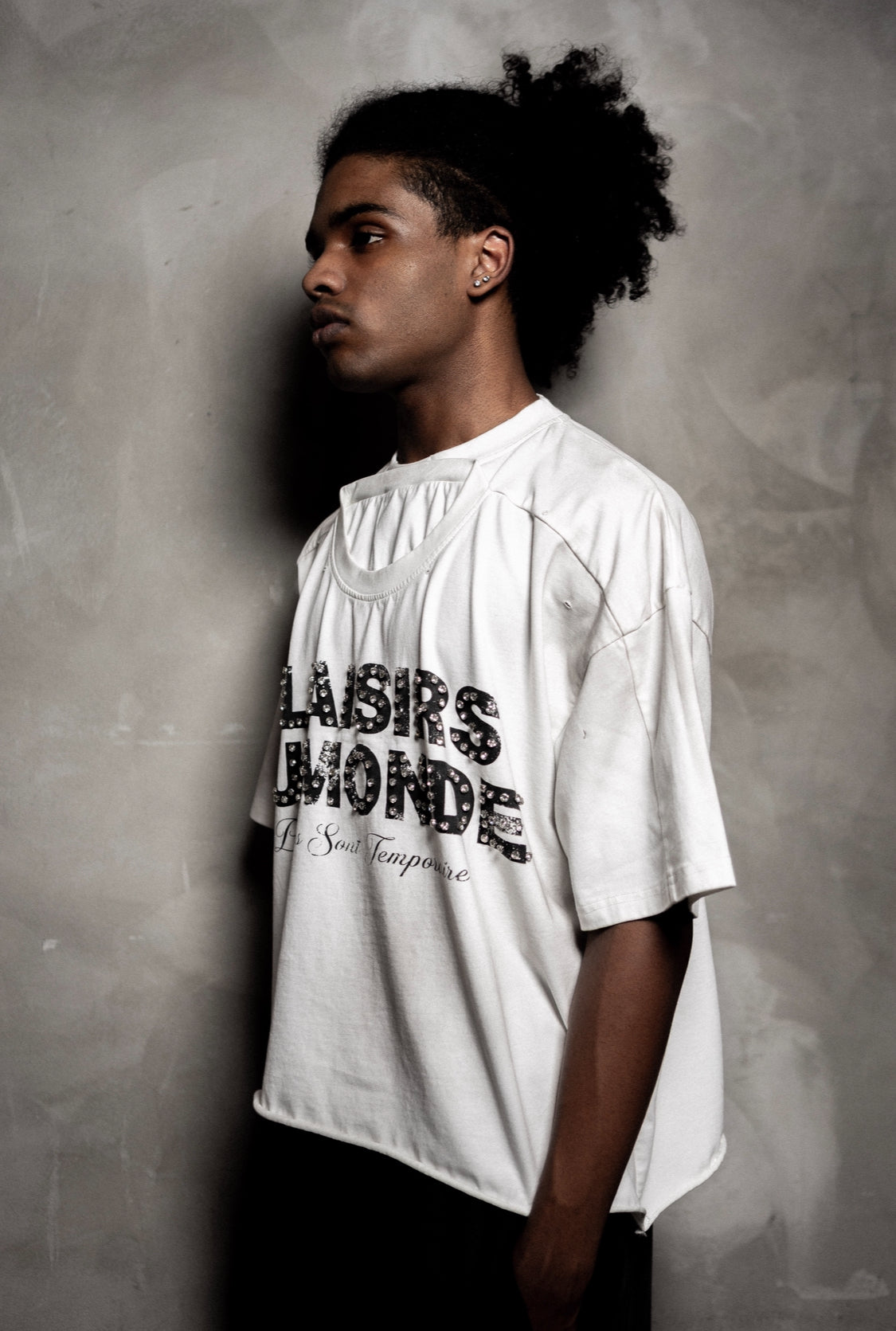 White gem tee