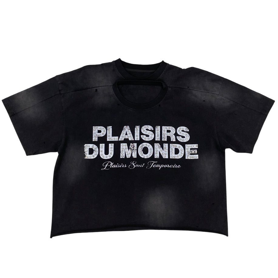 Black gem tee