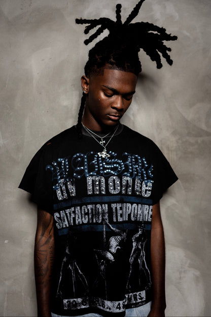 "Luxure" Cut off tee