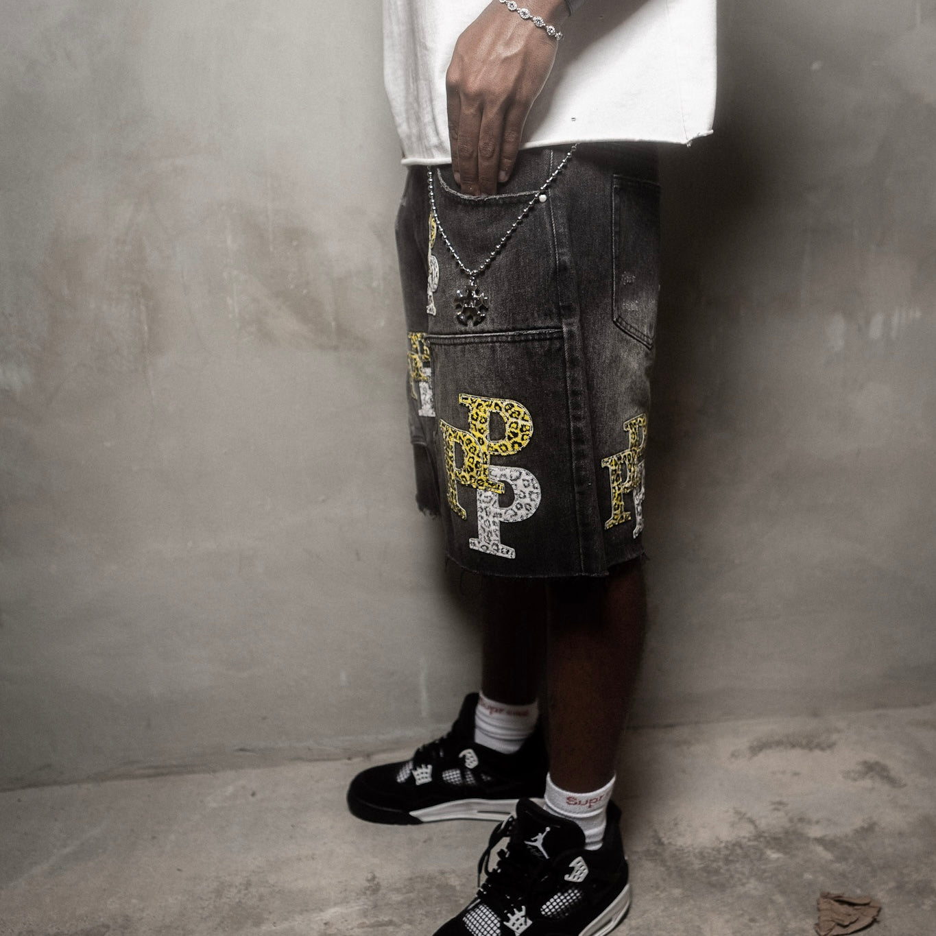 Black LP Jorts