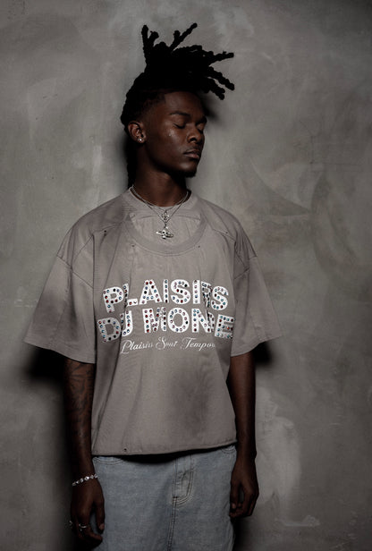 "Fumée" gem tee