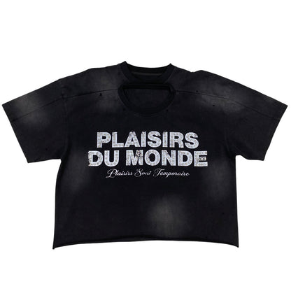 Black gem tee