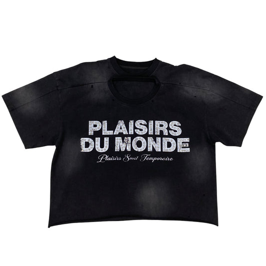 Black gem tee